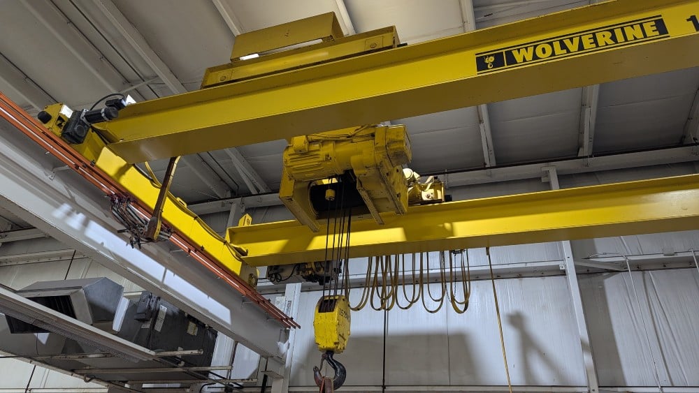 15 Ton, R & M, 25' 25' -1/2" Span, 15' Lift, Pendant, 460 V., 2005/1995, [#2741] - Image 2