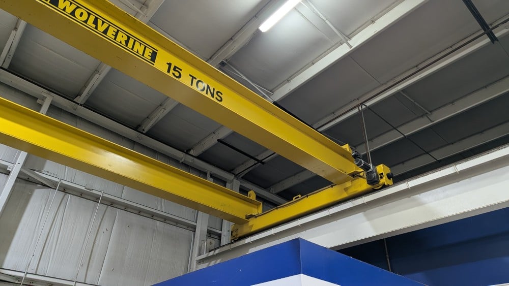 15 Ton, R & M, 25' 25' -1/2" Span, 15' Lift, Pendant, 460 V., 2005/1995, [#2741] - Image 3