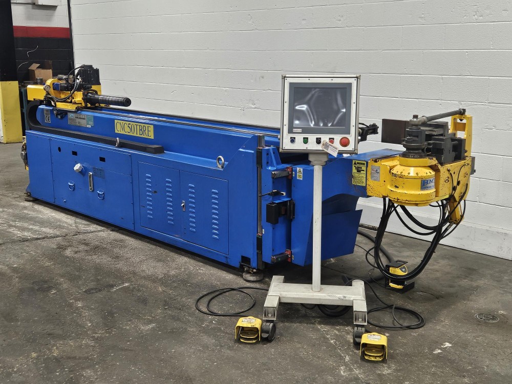 2" Horn Machine Tools #CNC50TBRE, CNC tube bender - Image 1