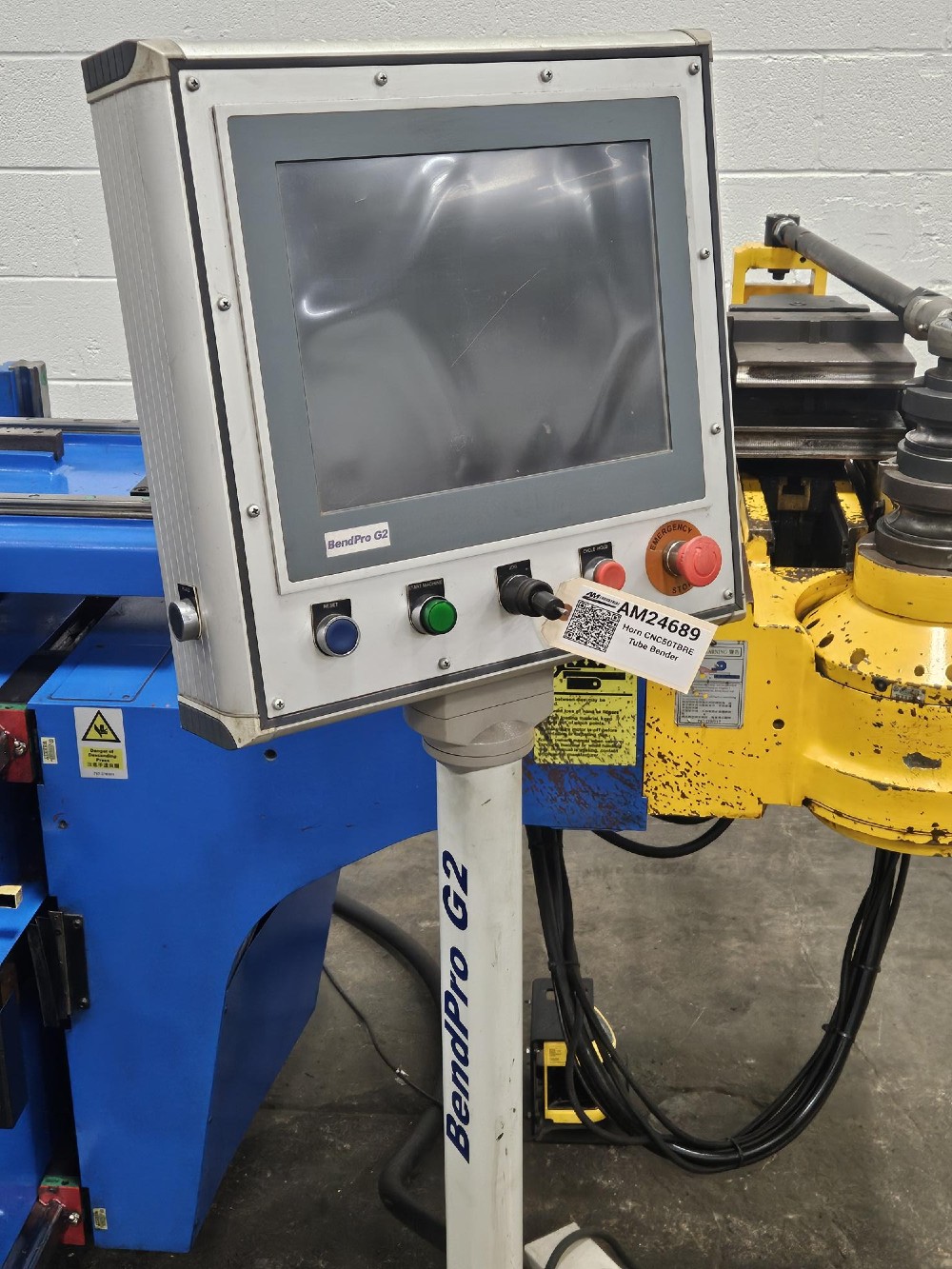 2" Horn Machine Tools #CNC50TBRE, CNC tube bender - Image 4