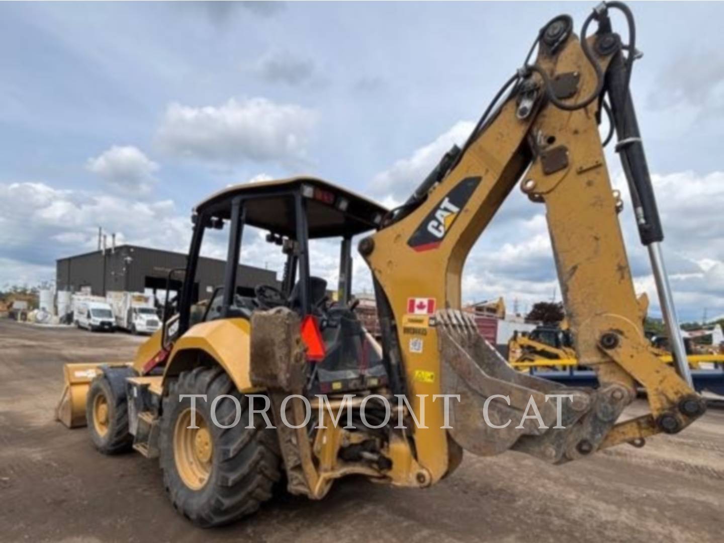 Cat 420F2ST, Backhoe Loader, 4934 hours, S/N: HWC04485, 2019 - Image 4