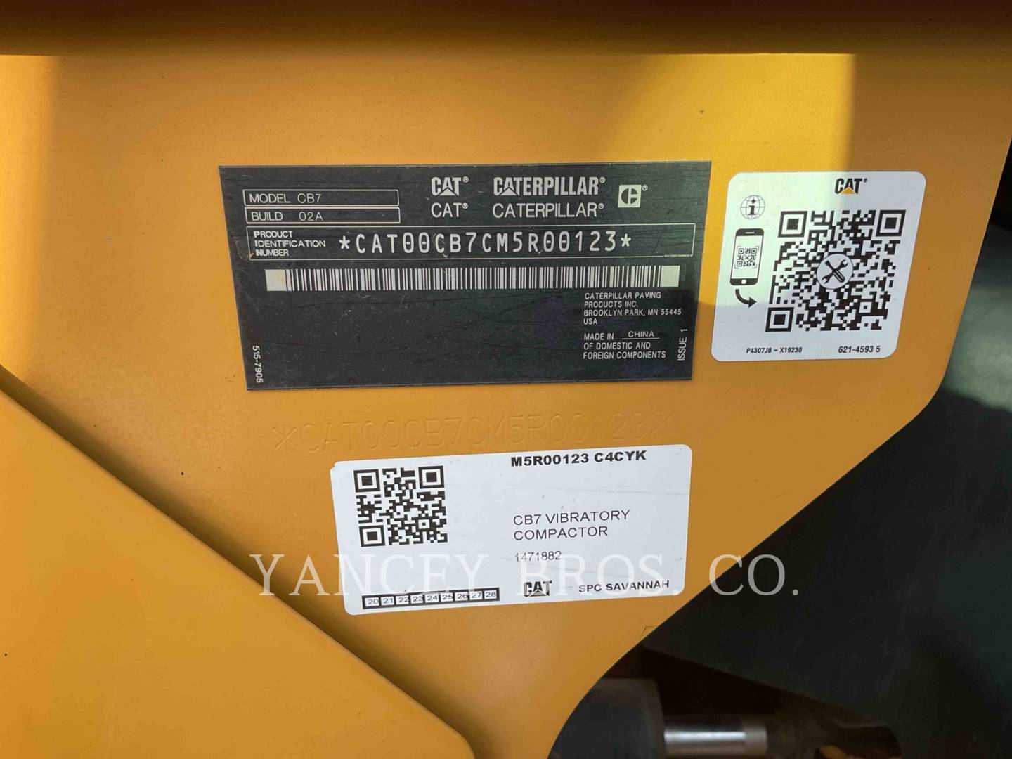 Caterpillar CB702, 3673 hours, S/N: M5R00123, 2020 - Image 6