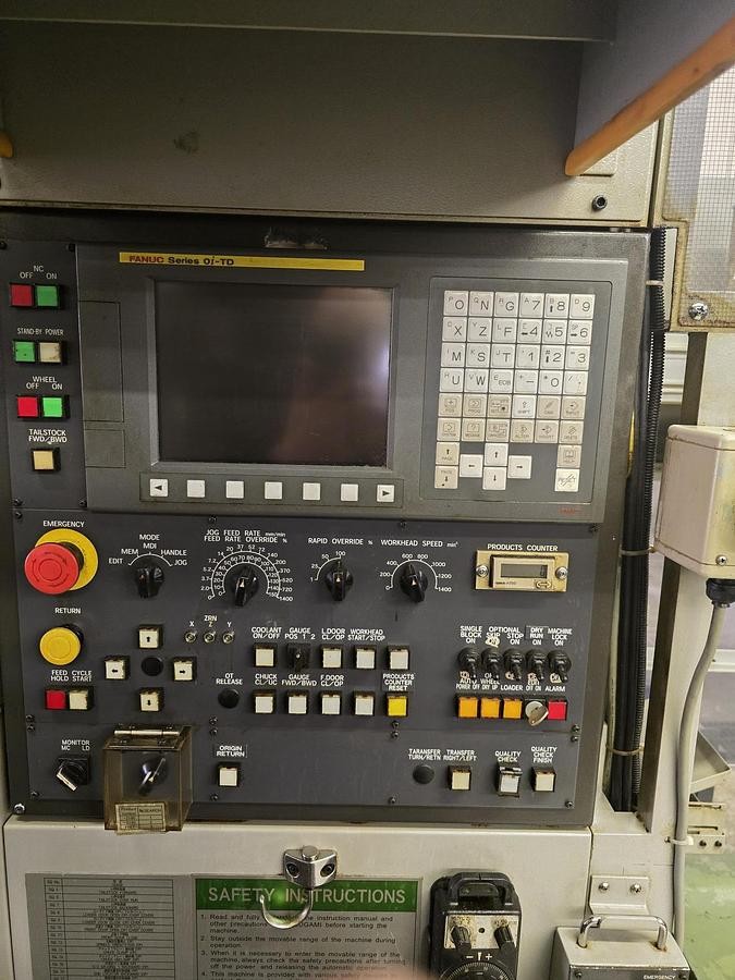 Tsugami #G18-II, cylindrical Grinder, 14" x 2.7" x 5" Grinding Wheel, tailstock, dresser - Image 2