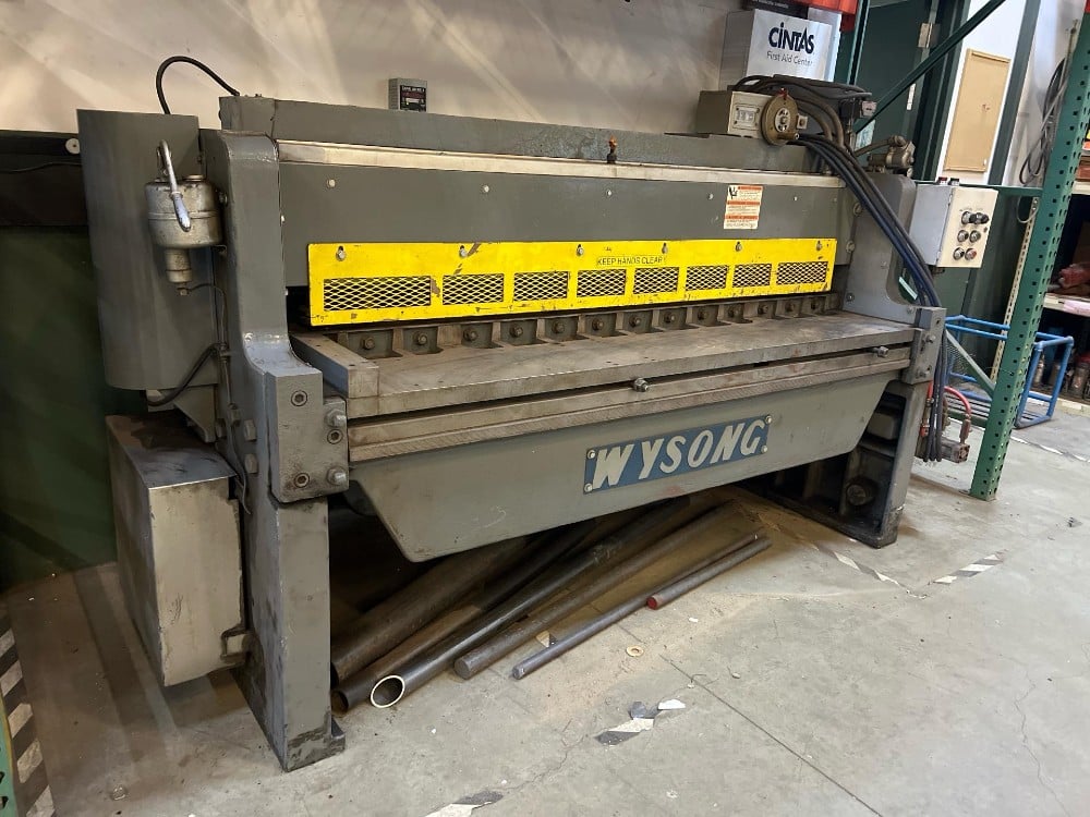 3/16" x 6' Wysong #772, power squaring shear - Image 2