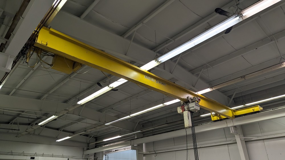5 Ton, Coffing, 31' 9" span, 15' Lift, Pendant Control, 460 V., 1995 [#2742] - Image 5
