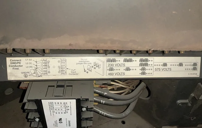 Miller #DELTA-FAB, CV/DC Welder, 375 Amps, 17.6 kW (2 available) - Image 7