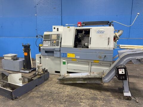 Star #SV-32, Swiss CNC Lathe, Fanuc 16i-TB Controller, Tailstock, 2006 - Image 1