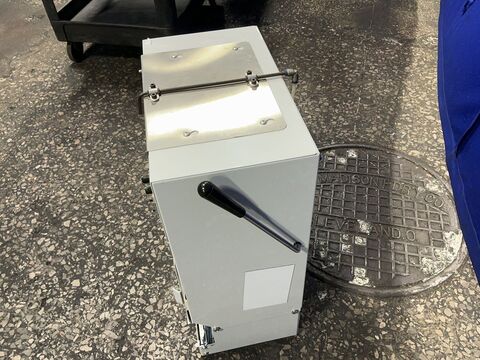 Clamco #575B-ROLLBAG, Semi-Automatic Tabletop Bagger, 12" width Roll Capacity, 2022 - Image 4