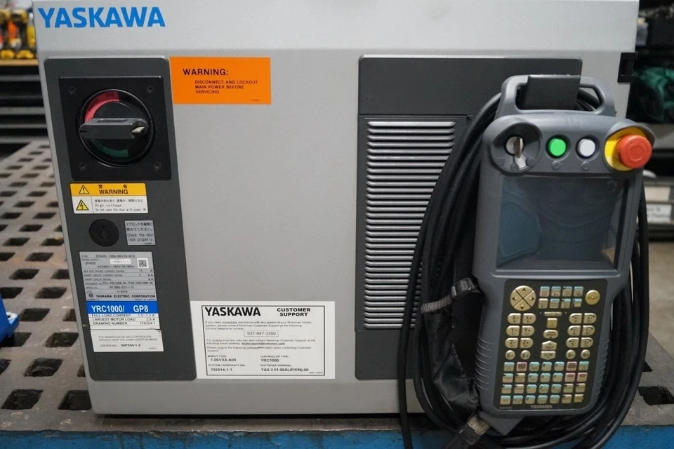 Yaskawa Motoman, GP8, Robot System w/ YRC1000 Control, tested, warranty, video - Image 4