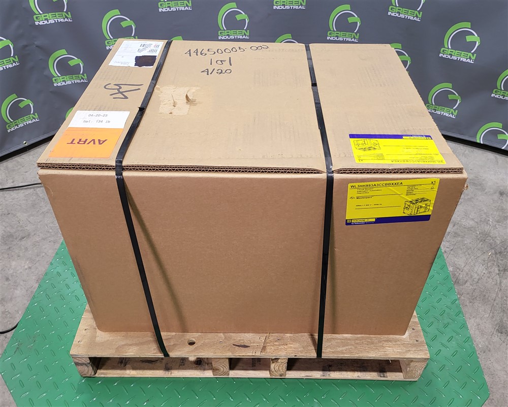 3000 Amps, Square D, Masterpact NW30H, WL3HHX63A3CCBBXXEA, 600 Volts, 3 Pole, Micrologic 5.0P LSI, New - Image 1