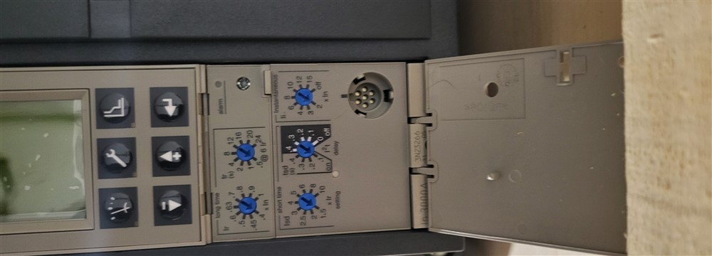 3000 Amps, Square D, Masterpact NW30H, WL3HHX63A3CCBBXXEA, 600 Volts, 3 Pole, Micrologic 5.0P LSI, New - Image 7