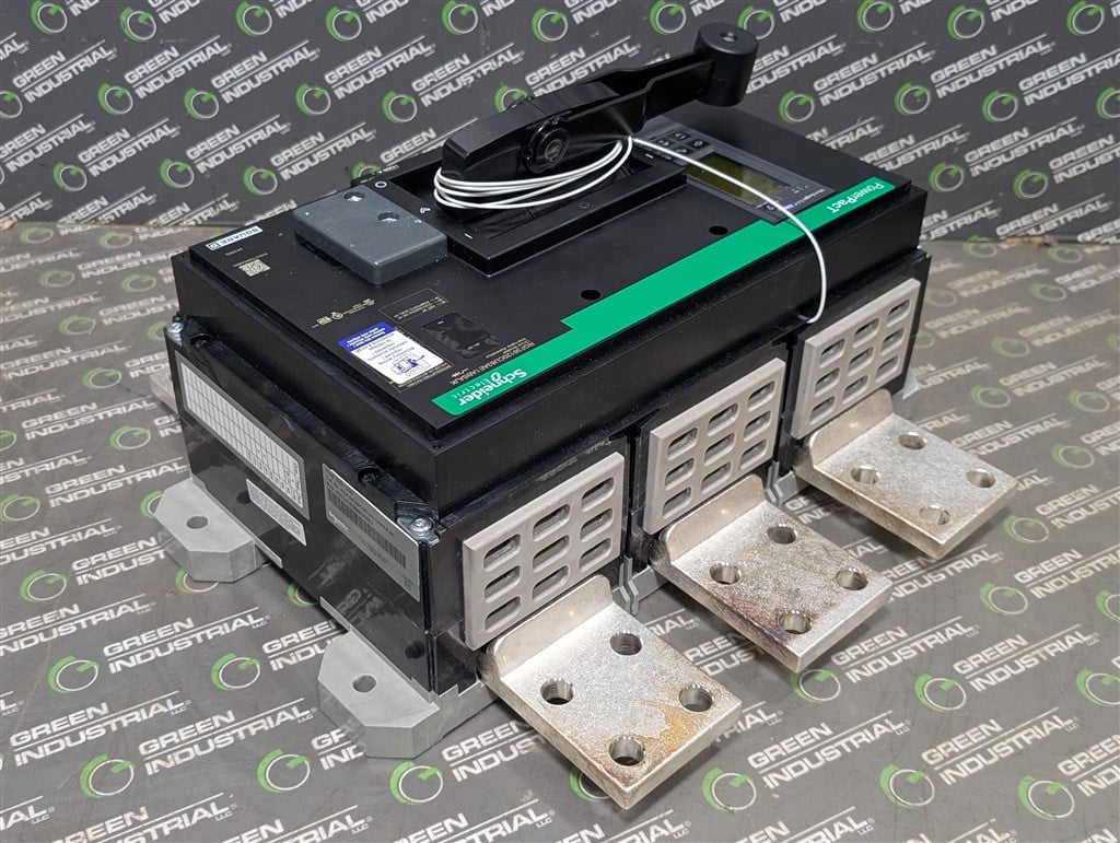 1200 Amps, Schneider, PowerPact RG 1200, RGF36120CU63AE1ABSAJK, 600V., 3 Pole, Micrologic 5.0P, New in Box - Image 3
