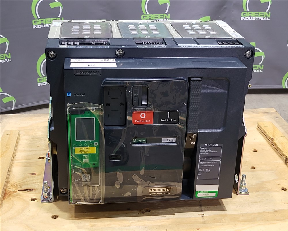 2500 Amps, Square D, Masterpact MTZ2-25H, ECHLGGNANNNNNNNNNSBBNNNN, 600 Volts, 3 Pole, Micrologic 6.0 LSIG - Image 7