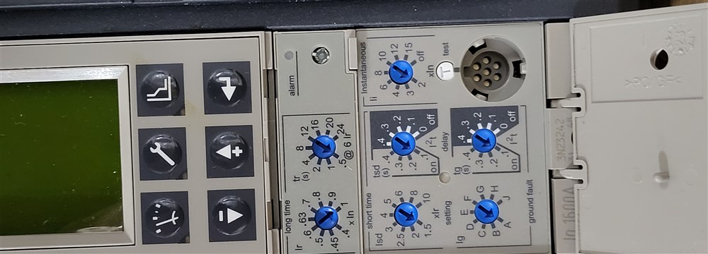 1600 Amps, Square D, Masterpact NW16H, WL3EEV64A3SCBBXXEA, 600V., 3 Pole, Micrologic 6.0P LSIG, New - Image 7
