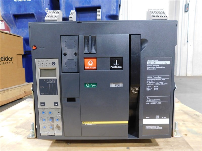 1600 Amps, Square D, Masterpact NW16N, WL1EEF44A9SXFXXXXA, 600V., Micrologic 6.0A LSIG, New - Image 3