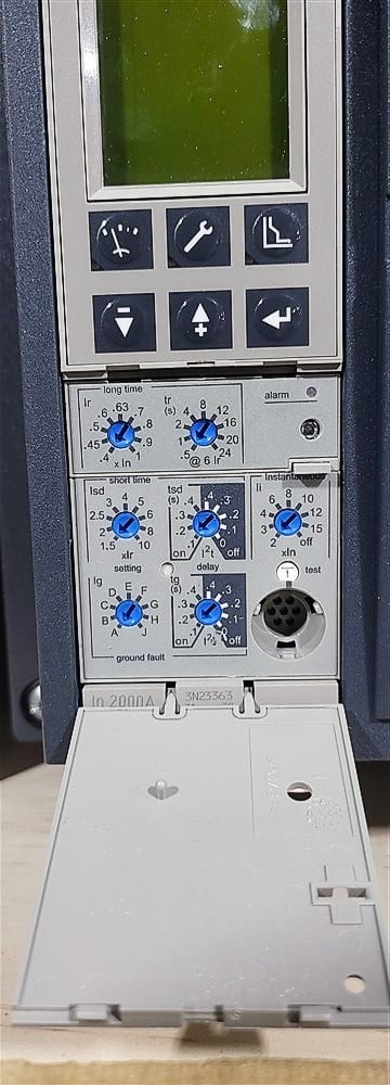 2000 Amps, Square D, Masterpact NW20H, WL3FFX64A3SXBXWXXA, 600 Volts, 3 Pole, Micrologic 6.0P LSIG, New - Image 7