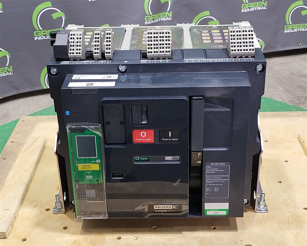 2000 Amps, Square D, Masterpact MTZ2-20H, ECGKCANANNNNNNNNNSBBNNNN, 600V., 3 Pole, Micrologic 5.0 LSIG, New - Image 6