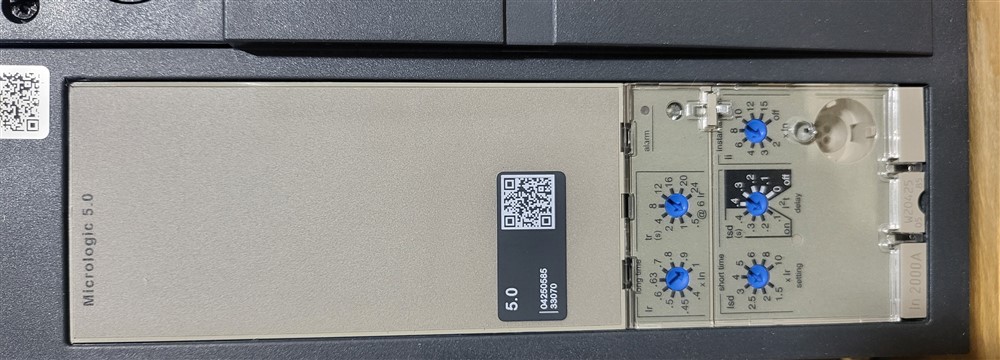2000 Amps, Square D, Masterpact NW20H, WL3FFX33A9SCBBXXEA, 600 Volts, 3 Pole, Micrologic 5.0 LSI, New - Image 5