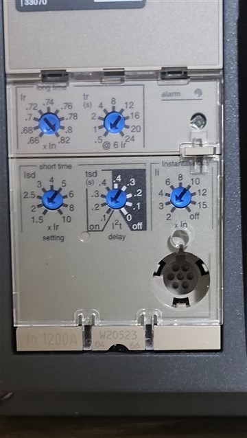 2000 Amps, Square D, Masterpact NW20H, WL3FCX33G9SCBBXXEA, 600 Volts, 3 Pole, 1200 A Trip, Micrologic 5.0 - Image 7