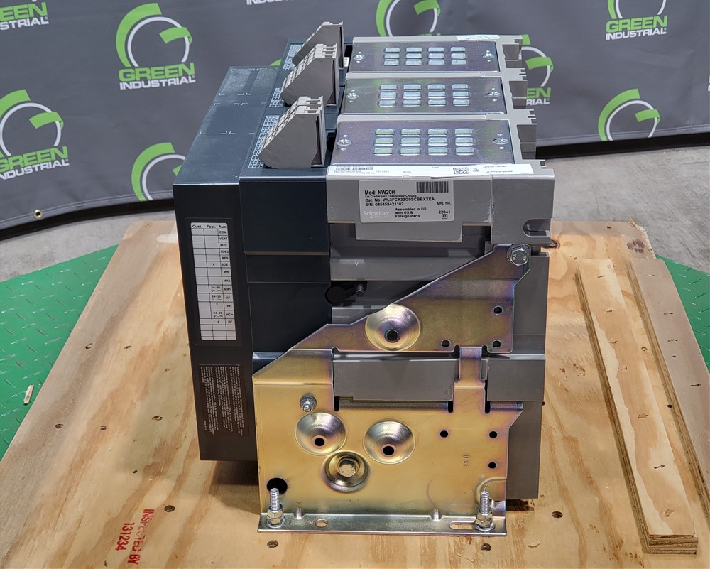 2000 Amps, Square D, Masterpact NW20H, WL3FCX33G9SCBBXXEA, 600 Volts, 3 Pole, 1200 A Trip, Micrologic 5.0 - Image 9