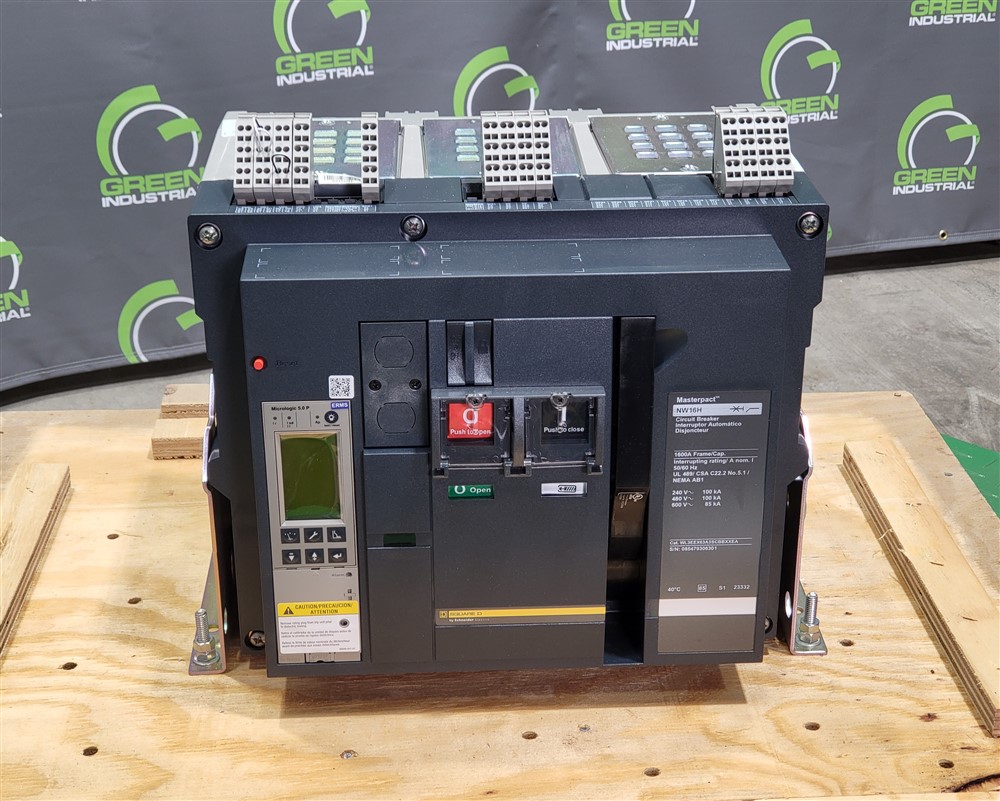 1600 Amps, Square D, Masterpact NW16H, WL3EEX63A3SCBBXXEA, 600V., 3 Pole, Micrologic 5.0P LSI, New - Image 8