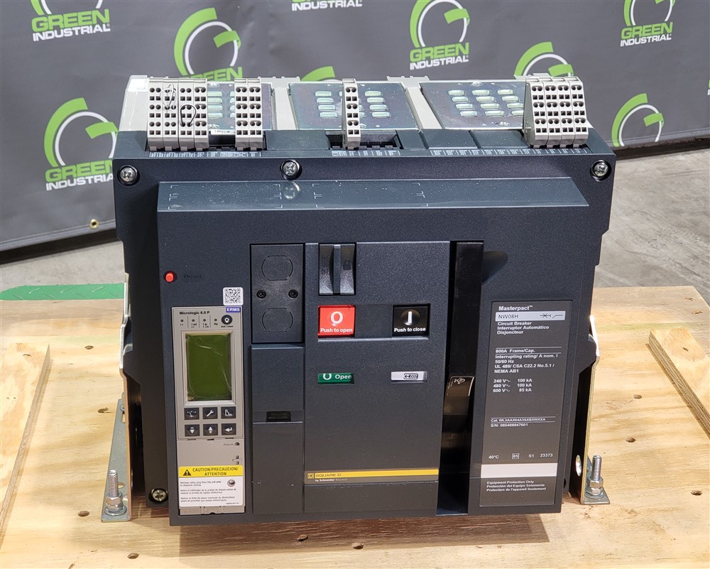 800 Amps, Square D, Masterpact NW08H, WL3AAX64A3SXBXWXXA, 600V., 3 Pole, Micrologic 6.0P LSIG, New - Image 8