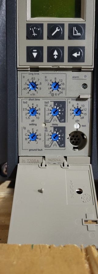 1200 Amps, Square D, Masterpact NW12H, WL3CCX64A3SXBXWXXA, 600V., 3 Pole, Micrologic 6.0P LSIG, New - Image 7