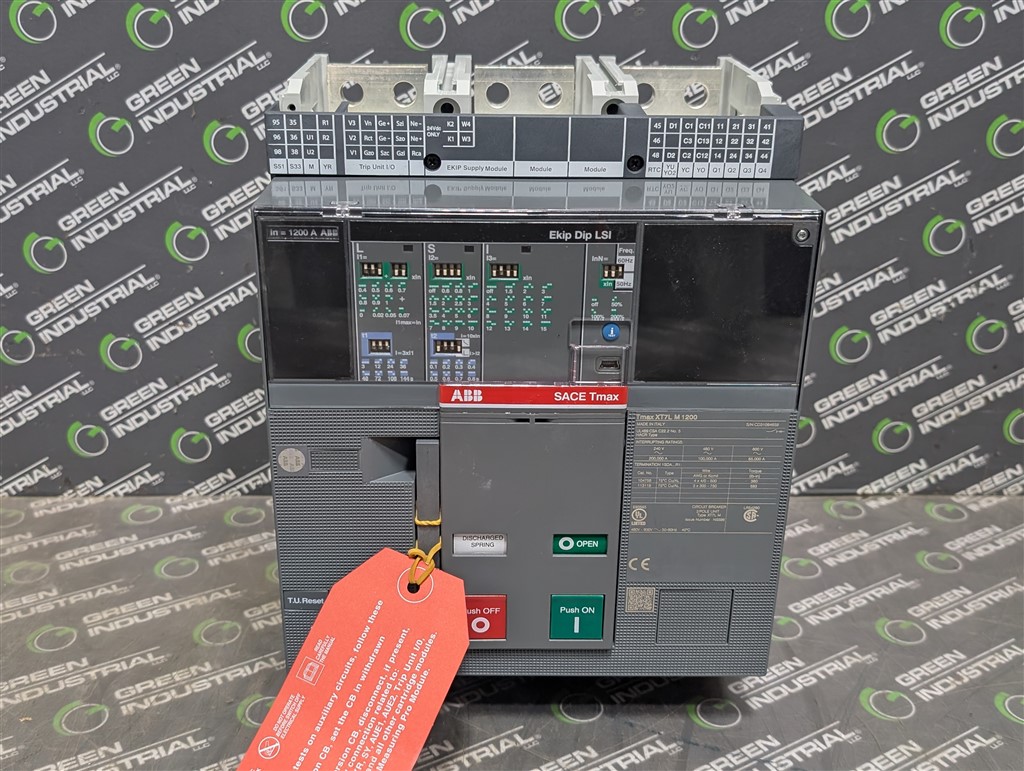 1200 Amps, ABB, SACE Tmax XT7L M 1200, 480-600V., 3 Pole, Ekip Dip LSI, New in Box - Image 3