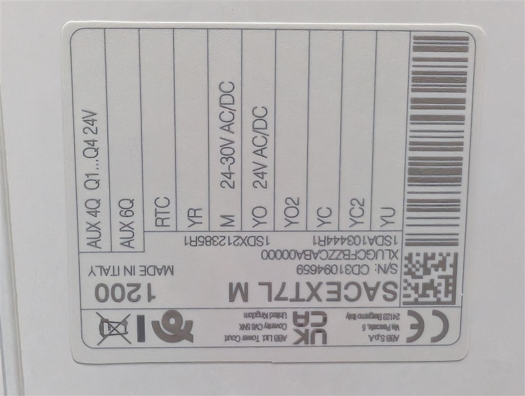 1200 Amps, ABB, SACE Tmax XT7L M 1200, 480-600V., 3 Pole, Ekip Dip LSI, New in Box - Image 8