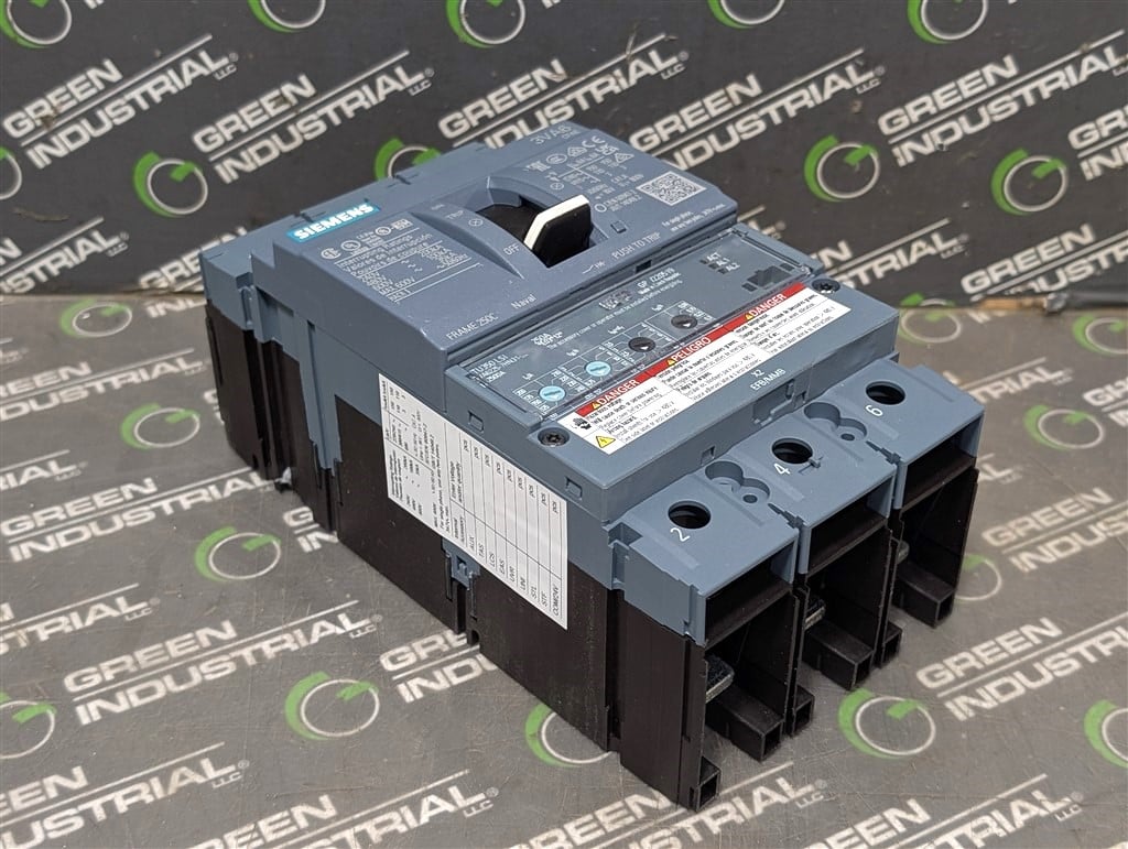 250 Amps, Siemens, SENTRON 3VA6225, 3VA6225-7HN31-0AA0, 600V., 3 Pole, ETU350 LSI, New in Box - Image 2