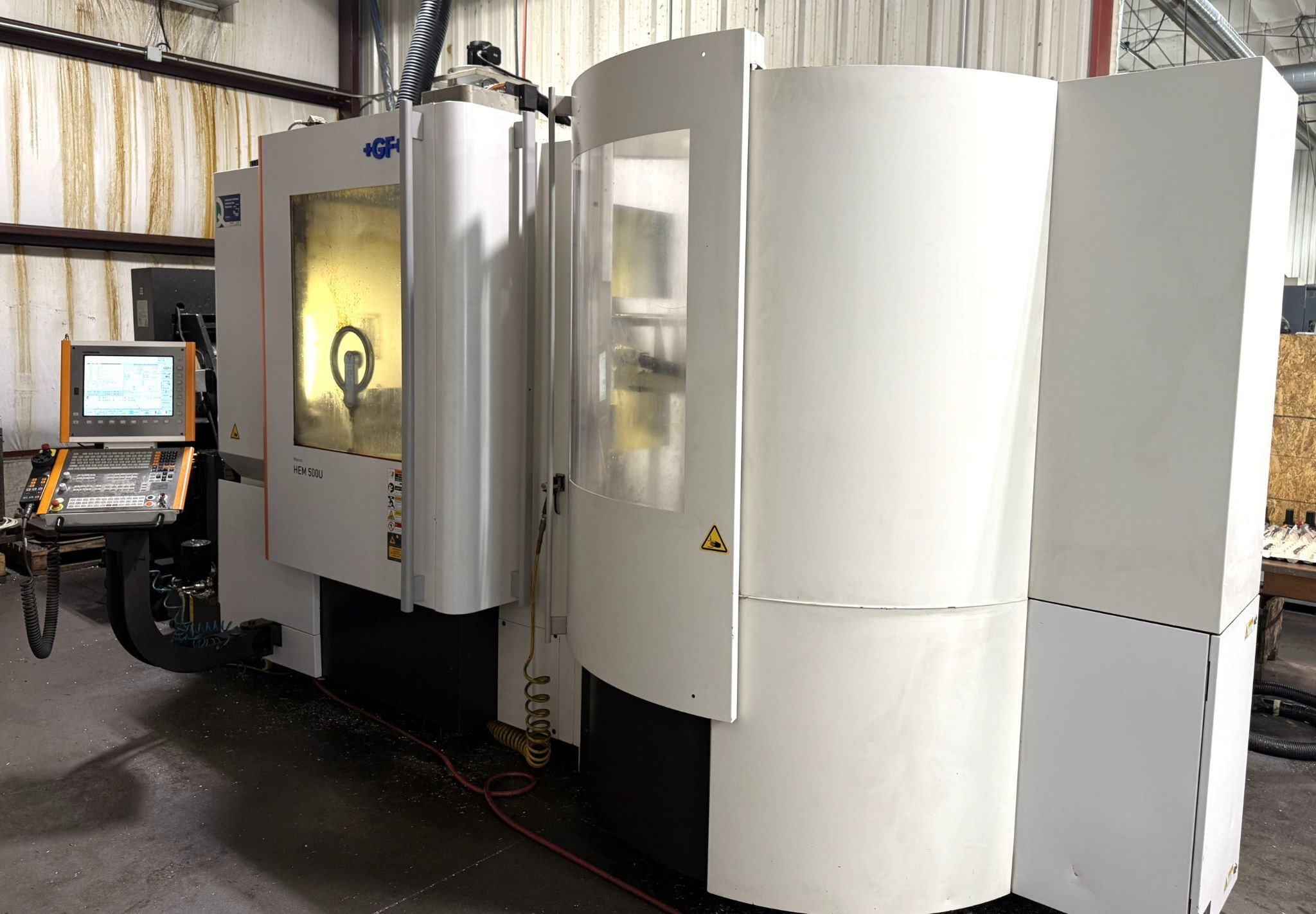 GF Mikron #HEM-500U, 5-axis UMC, 19.7" X, 17.7" Y, 15.8" Z, 20000 RPM, 30 HP, 30 automatic tool changer - Image 1