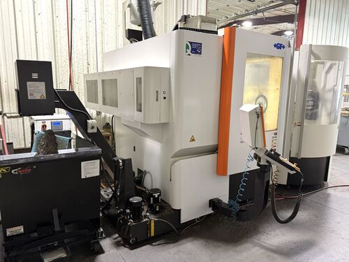 GF Mikron #HEM-500U, 5-axis UMC, 19.7" X, 17.7" Y, 15.8" Z, 20000 RPM, 30 HP, 30 automatic tool changer - Image 10