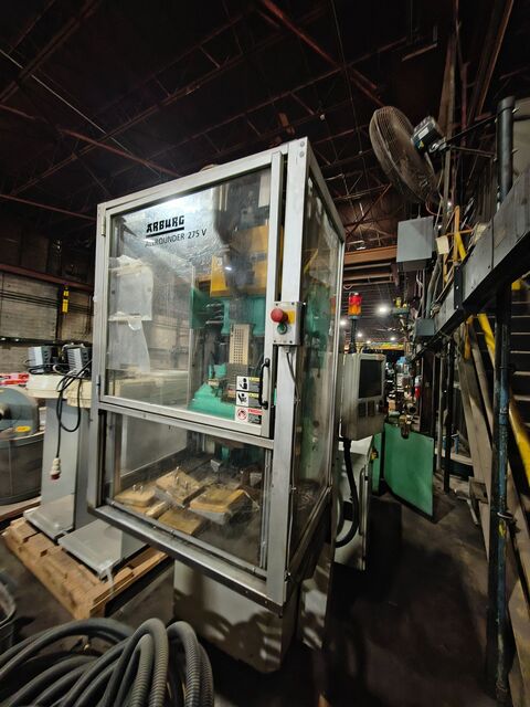 Arburg Allrounder #275V250-70, Vertical injection molding machine, 2009 - Image 2