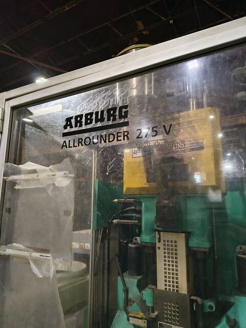 Arburg Allrounder #275V250-70, Vertical injection molding machine, 2009 - Image 4