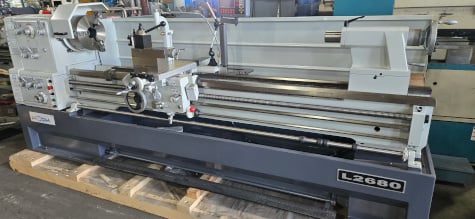 26" x 80" Ficom #L2680, Engine Lathe, 17.9" swing over cross slide, 4-1/16" bore, 25-1500 RPM, inch/metric - Image 2