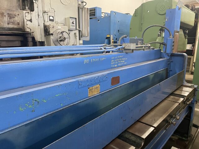 10 gauge x 10' Wysong #1010-RD, Mechanical Power Squaring Shear, 24" Back Gauge, 55 SPM, 16 holddown - Image 2