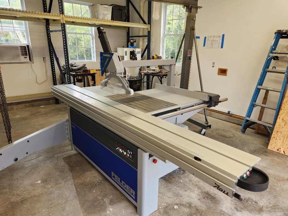 Felder #940S, Circular Saw, 400mm (15.7" ) Blades, 10 HP, w-Scoring, 3 phase, 230 Volts - Image 1