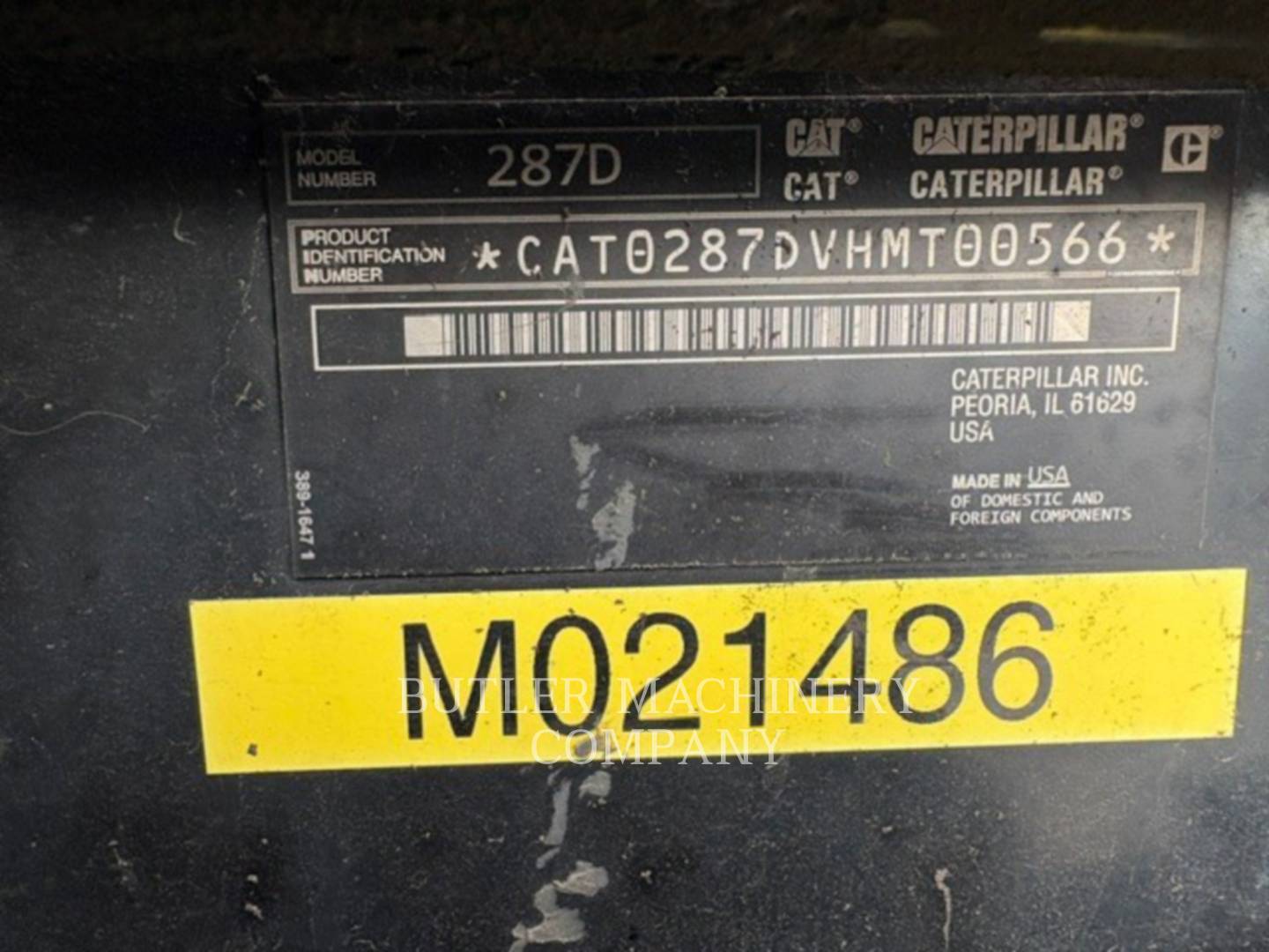 Caterpillar 287D, 3403 hours, S/N: HMT00566, 2015 - Image 6