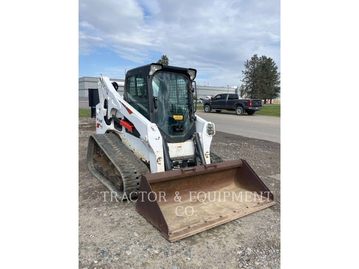 Bobcat T-770, Skid Steer Loader, 2366 hours, S/N: AT6322708, 2019 - Image 2