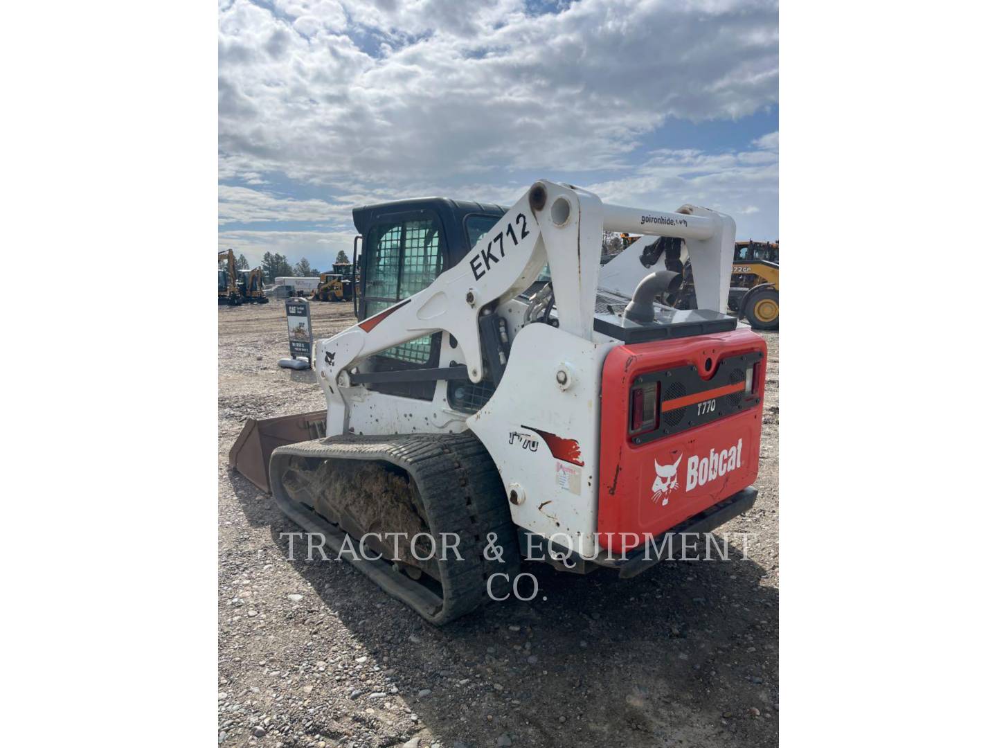 Bobcat T-770, Skid Steer Loader, 2366 hours, S/N: AT6322708, 2019 - Image 4