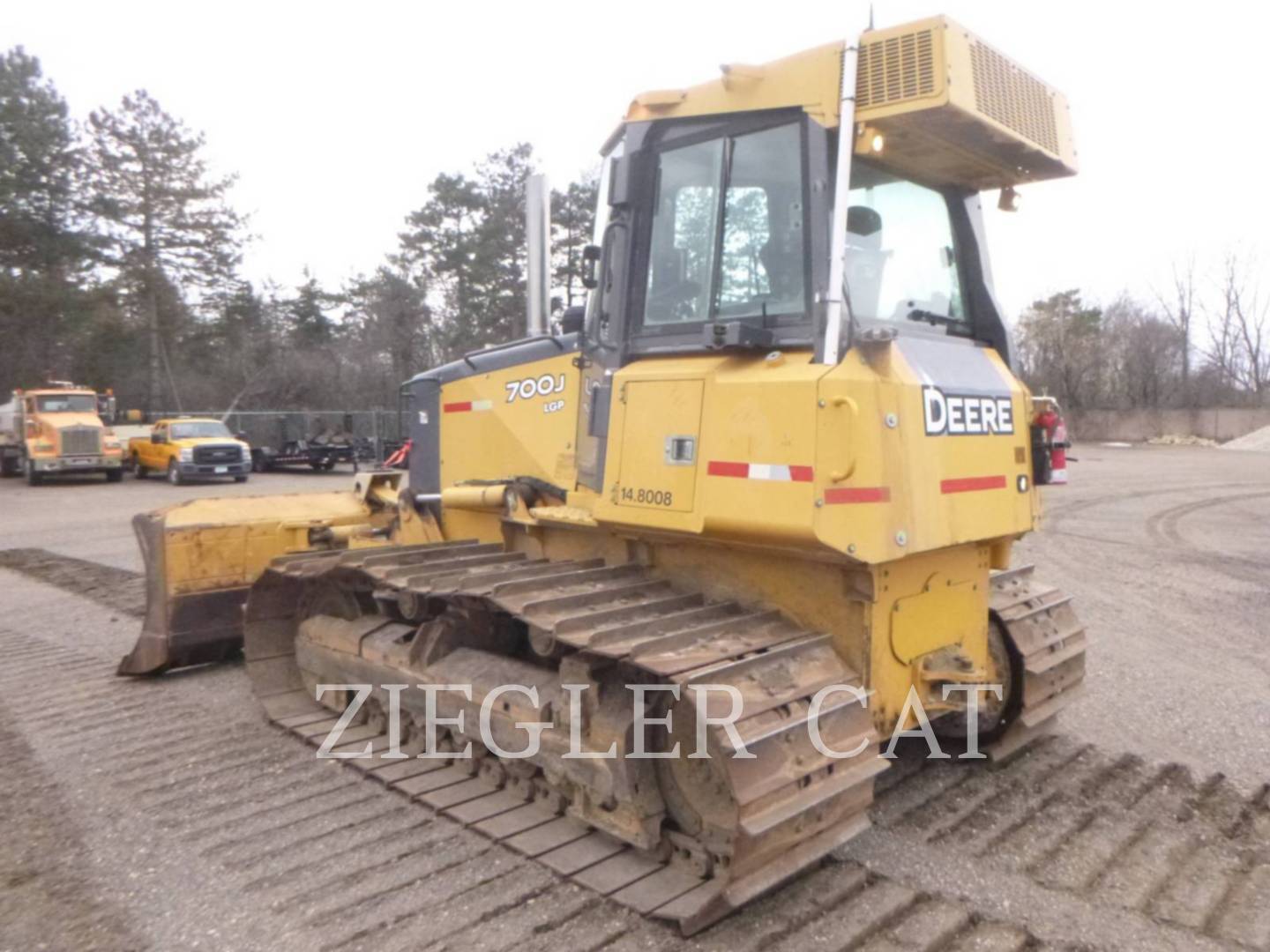Deere & Co 700J LGP, 8113 hours, S/N: 1T0700JXVB0202272, 2011 - Image 4