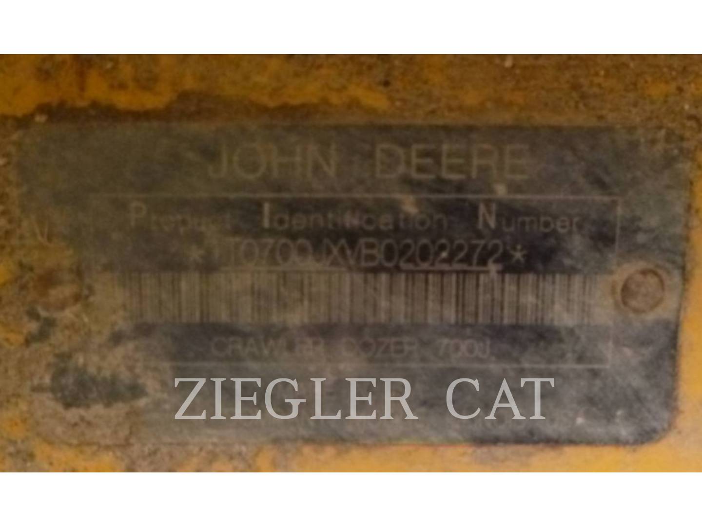 Deere & Co 700J LGP, 8113 hours, S/N: 1T0700JXVB0202272, 2011 - Image 6