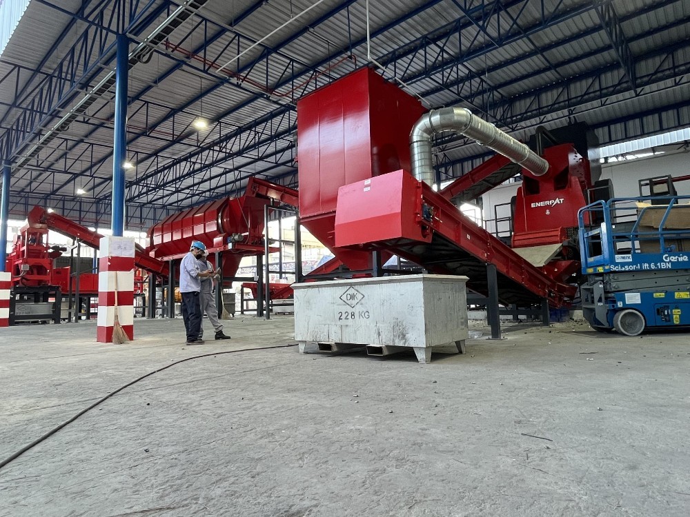 Enerpat Car Recycling Plants, 20-30 TPH Auto Shredder & Metal Separation Line - Image 2