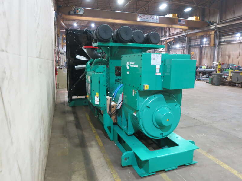 2000 KW Cummins #DQKAB, diesel generator set, 277/480 Volts, 2922 HP @ 1800 RPM, QSK60-G6 NR2, EPA Tier 2 - Image 5