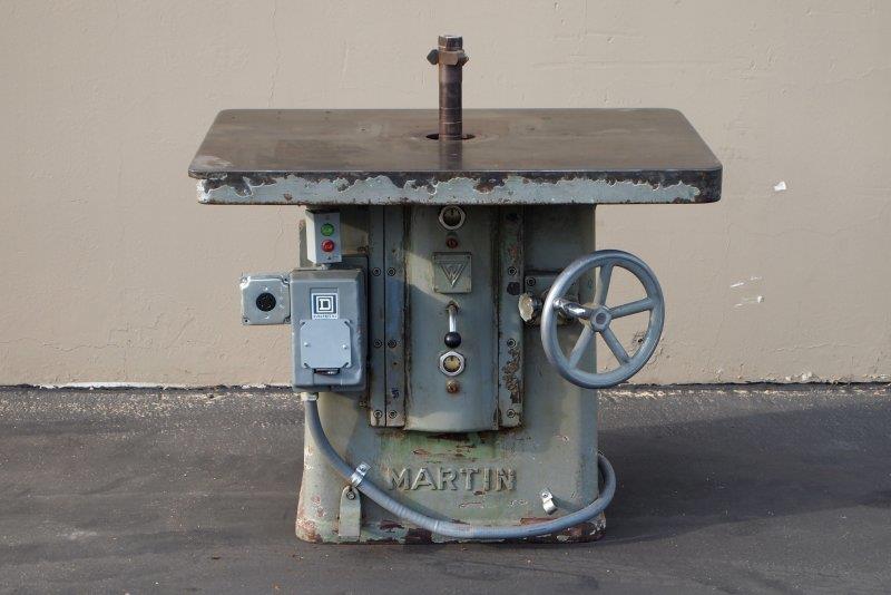 Martin #SHM-08622, spindle shaper, 1-1/4" diameter spindle, 8" max capacity under nut, 7.5 HP, 3450 RPM, 42" - Image 1