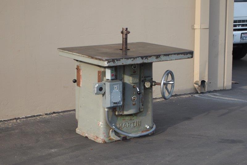 Martin #SHM-08622, spindle shaper, 1-1/4" diameter spindle, 8" max capacity under nut, 7.5 HP, 3450 RPM, 42" - Image 2
