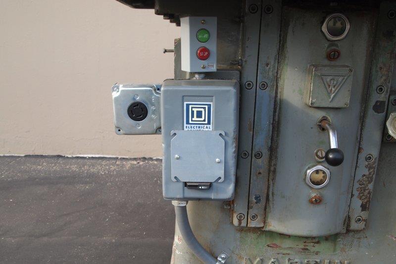 Martin #SHM-08622, spindle shaper, 1-1/4" diameter spindle, 8" max capacity under nut, 7.5 HP, 3450 RPM, 42" - Image 3