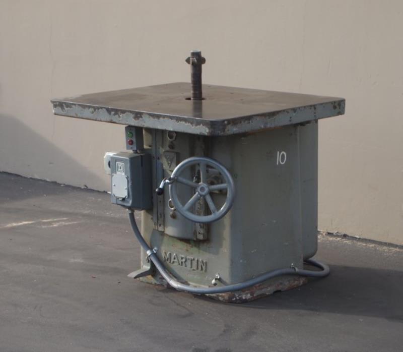 Martin #SHM-08622, spindle shaper, 1-1/4" diameter spindle, 8" max capacity under nut, 7.5 HP, 3450 RPM, 42" - Image 5