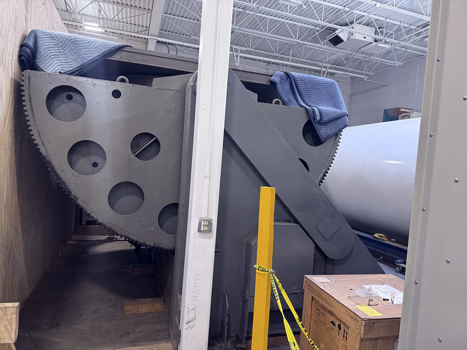 220000 lb. Koike Aronson #G3500, welding positioner, 120" x 120" table, 25 HP tilt, 460 V., 3-phase - Image 2