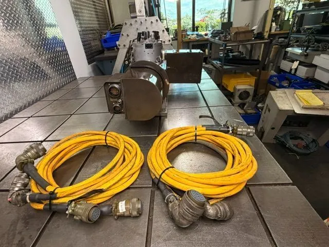5.12" Tsudakoma #TTNC-102-2, dual tilting 2-Axis Trunnion Rotary CNC, pneumatic brake, 2019 - Image 6